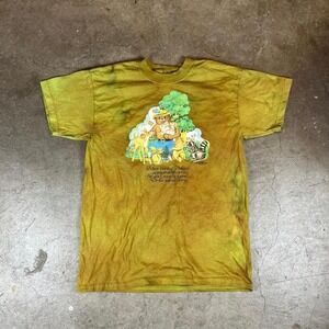 Green Smokey the Bear tie-dye t-shirt Size women's XS/S